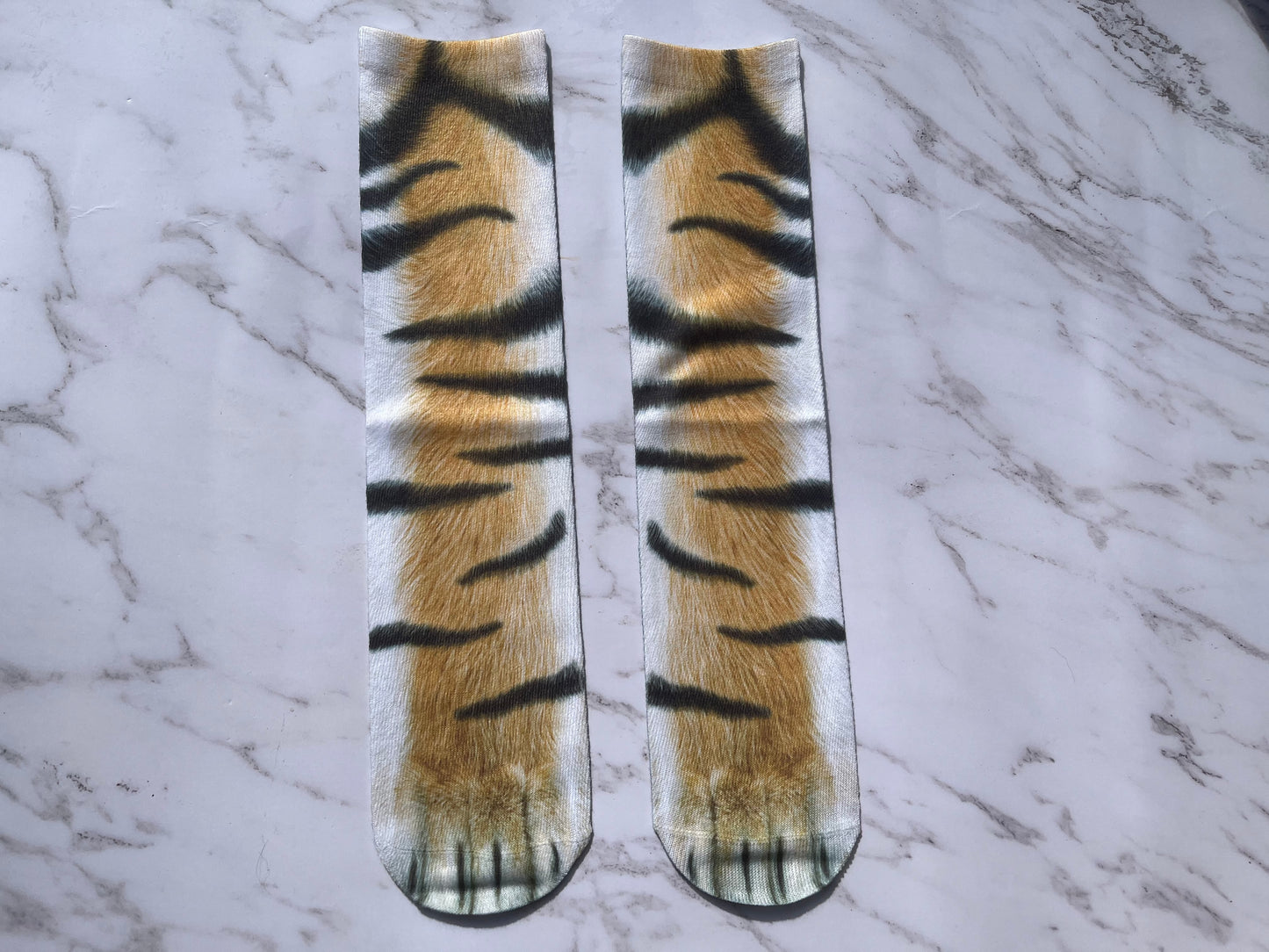 1 Pair Funny 3D Print Foot Socks Animal Paw Feet Funny Unisex Adult Elastic UK